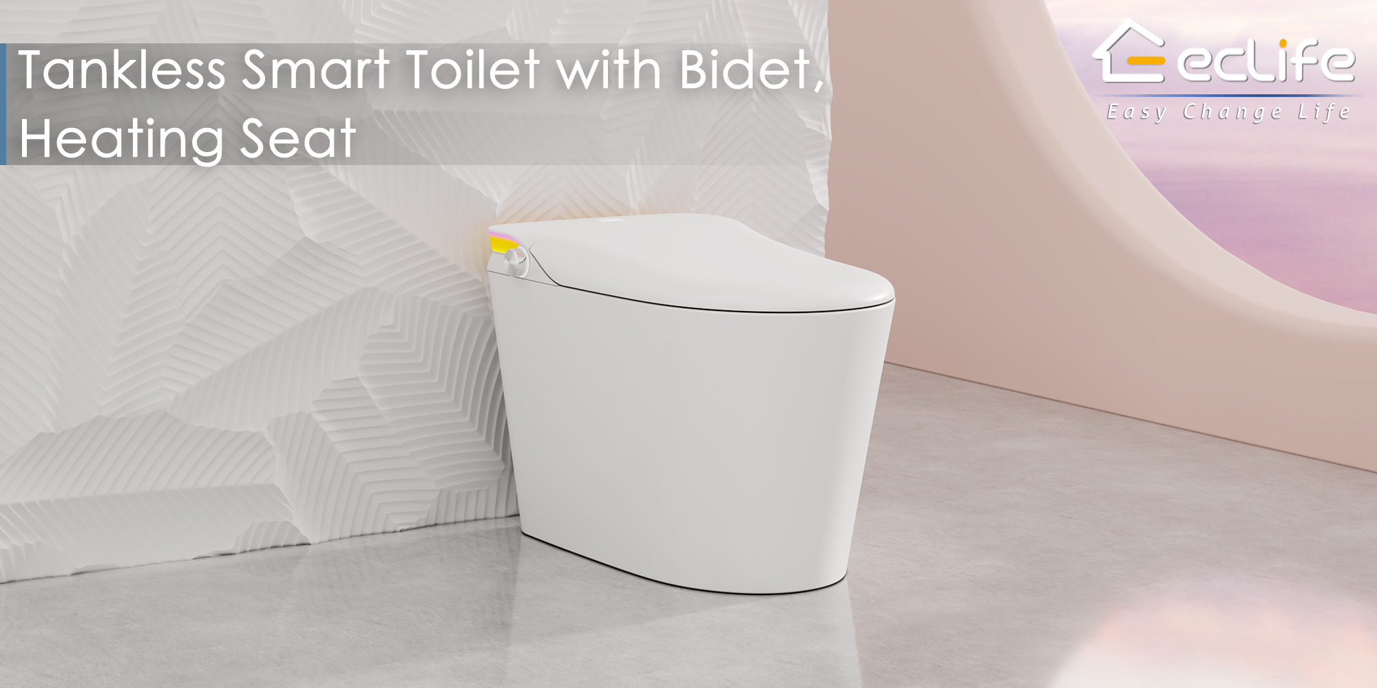 thumbnail video image 2 of Fine Fixtures TT007 White Ceramic Tankless Toilet, 1.25 GPF, 1 Piece, 2 of 11