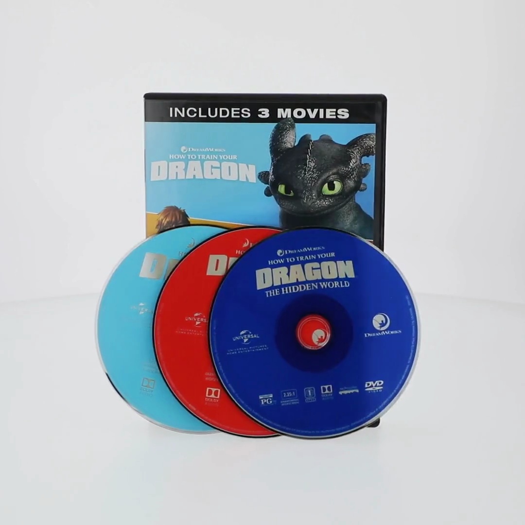 Dreamworks: How to Train Your Dragon 3-Movie Set, Includes Hidden