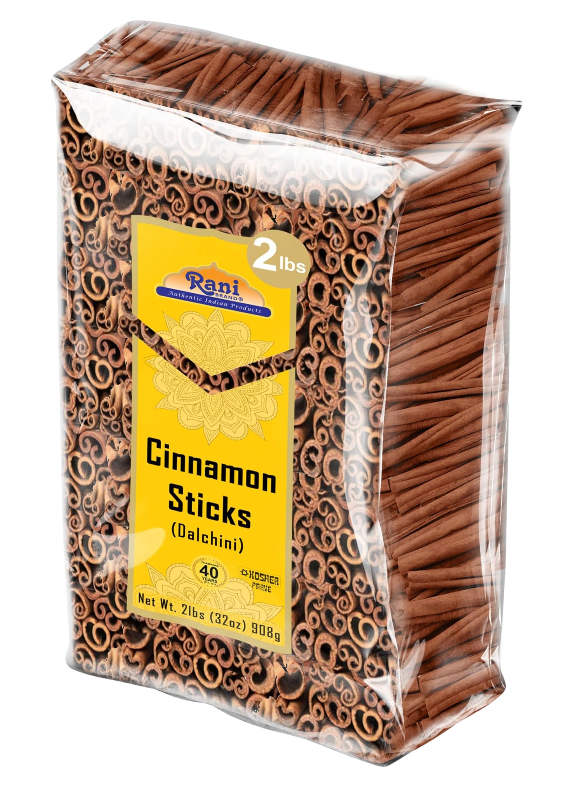thumbnail video image 2 of Rani Cinnamon Sticks 32oz (2lbs) 908g Bulk Bag - 175-200 Sticks - Strong Aroma, Perfect for Baking, Cooking & Beverages | 3+ Inches Length - Cassia Saigon Cinnamon from Vietnam | Kosher, 2 of 11