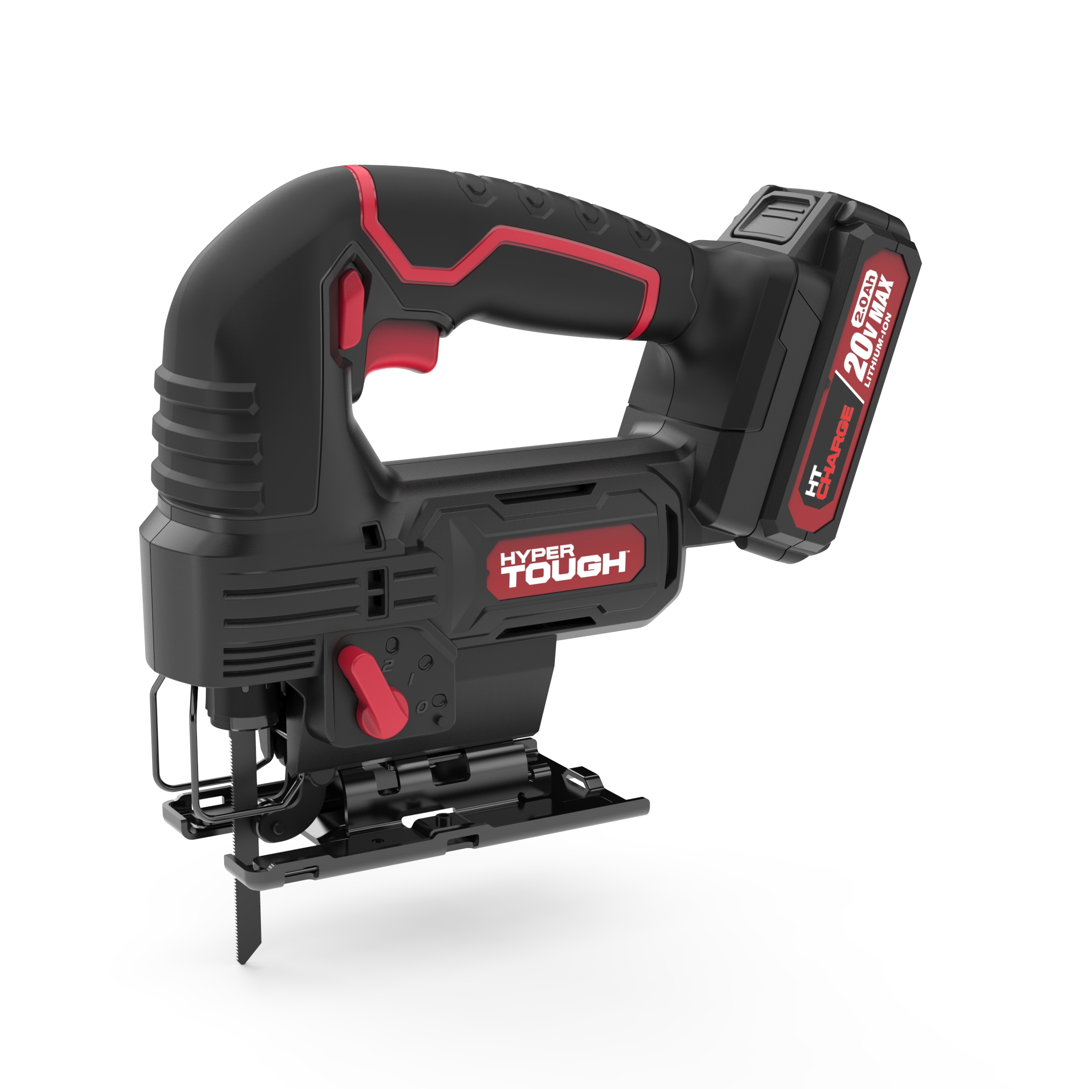 Hyper Tough 20V 2.0Ah Cordless Orbit Jig Saw 8201.1 Walmart