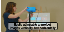 thumbnail video image 2 of Flare 100 Digital Art Projector with 5 Art Grids, Projector Stand and Remote, 2 of 14