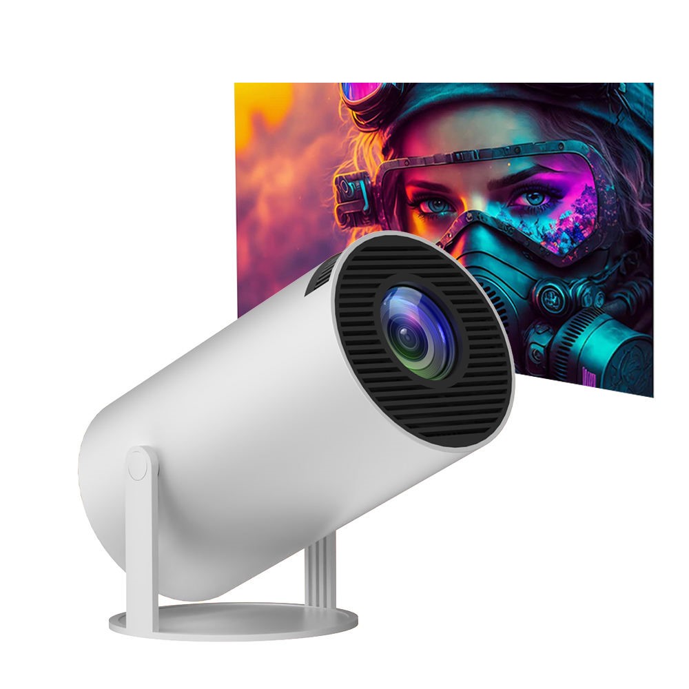 thumbnail video image 2 of Salange Projector 4K 1080P Support with Bluetooth and WiFi 6, Auto Correction/Focus, Mini Projector Smart for Movie Projection, 2 of 13