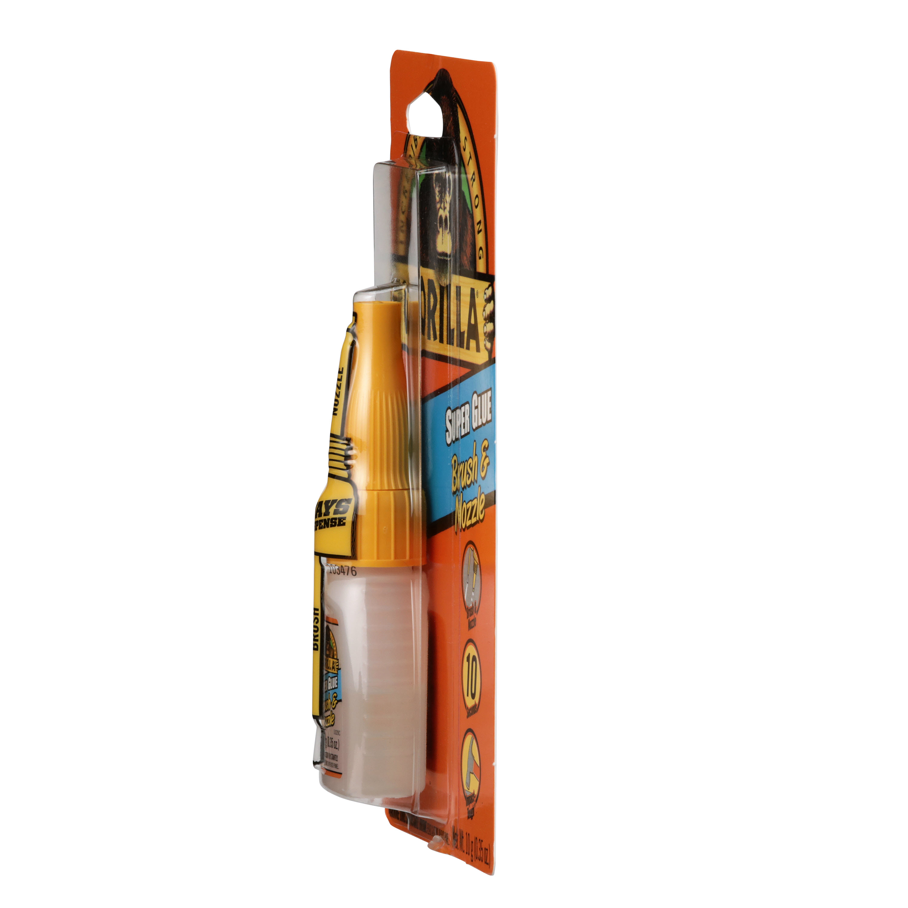 Gorilla 10g Super Glue Brush and Nozzle 102388 - The Home Depot