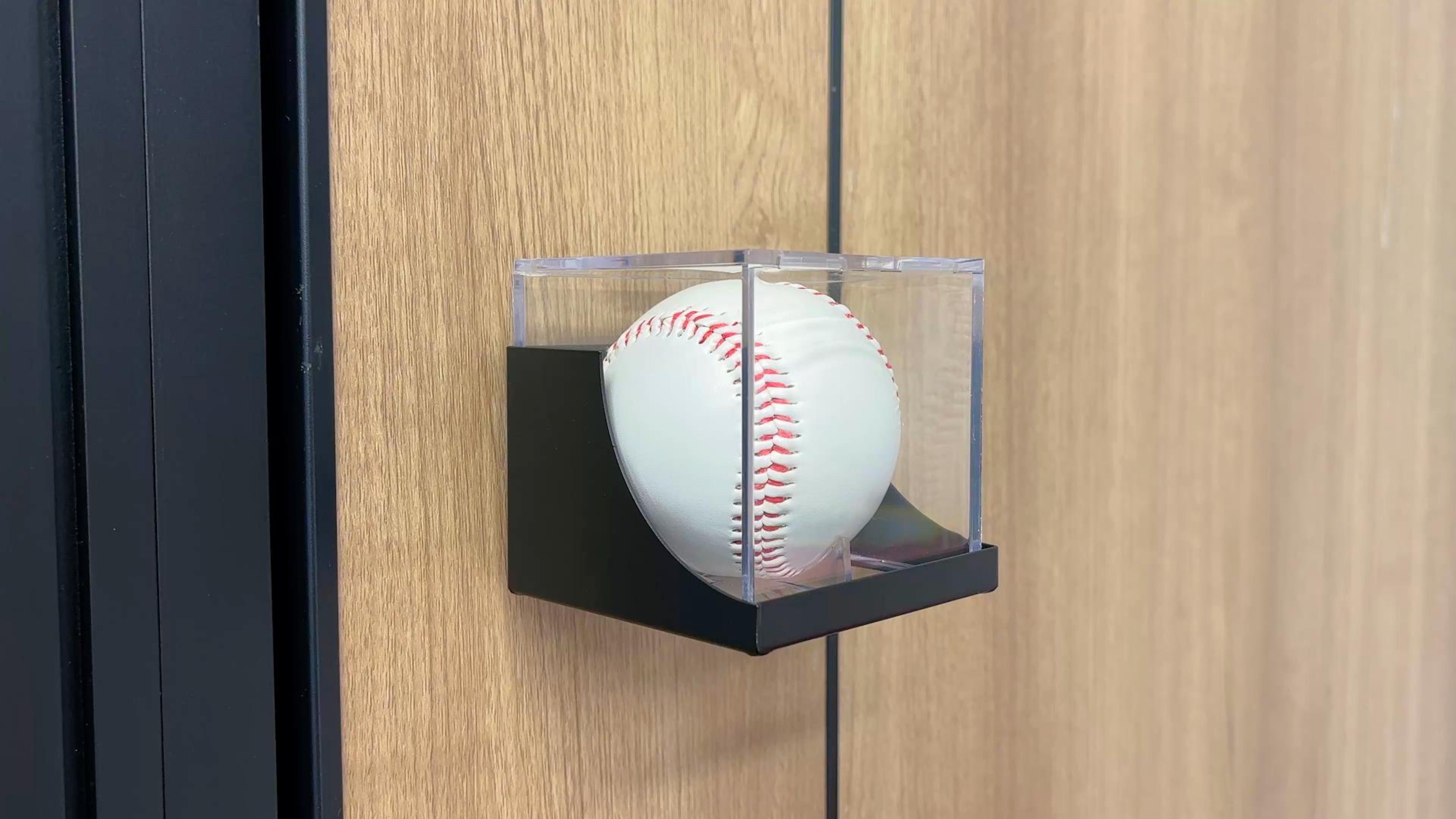 6 Pack Baseball Display Case,UV Protected Acrylic Boxes for Display, Autographed Baseball Clear Display Case Cube, Baseball Display Case for Memorabilia Baseball for Official Size Ball