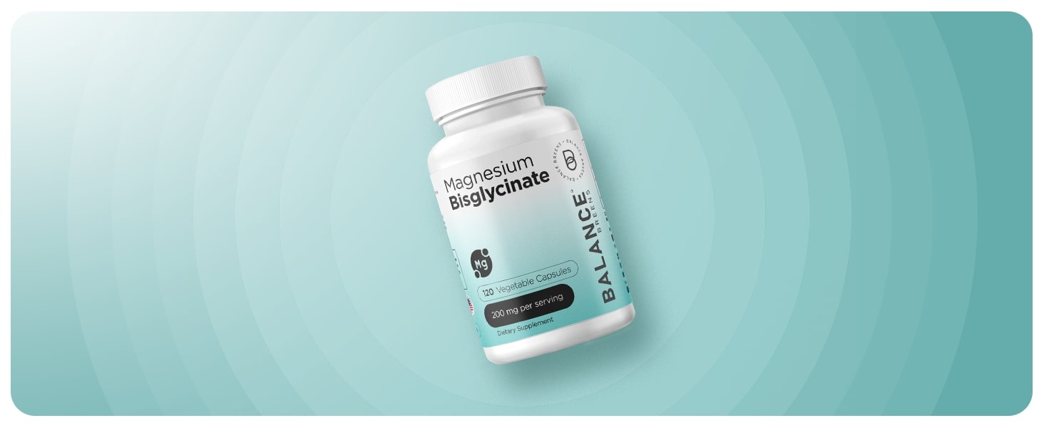 thumbnail video image 2 of Balance Breens Magnesium Bisglycinate 200mg – Vegan, Non-GMO – Sleep & Muscle Support – 120 Capsules, 2 of 8