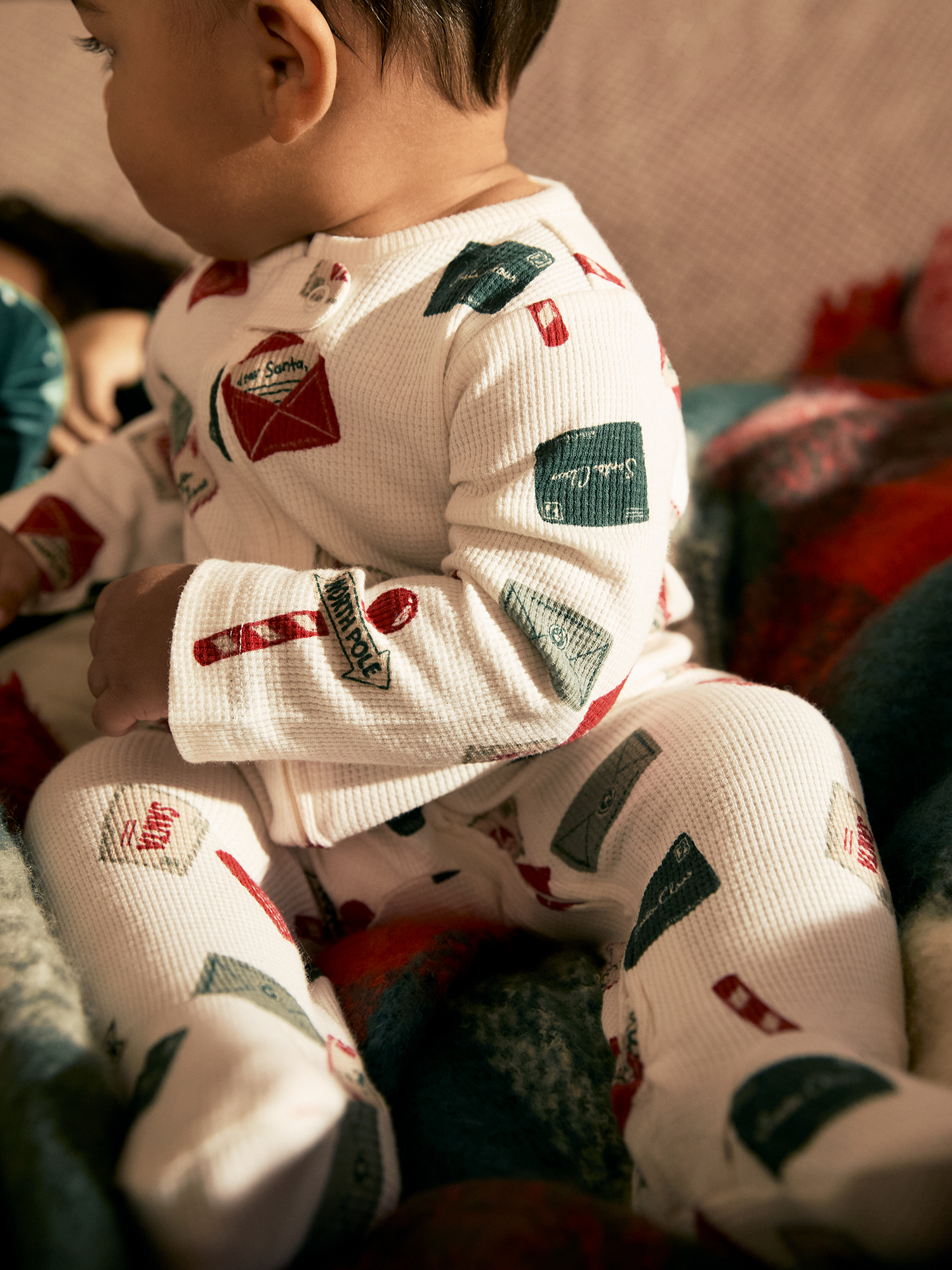 thumbnail video image 2 of Carter's Child of Mine Baby Holiday Sleep N Play, 2-Pack, Sizes Preemie-6/9 Months, 2 of 8