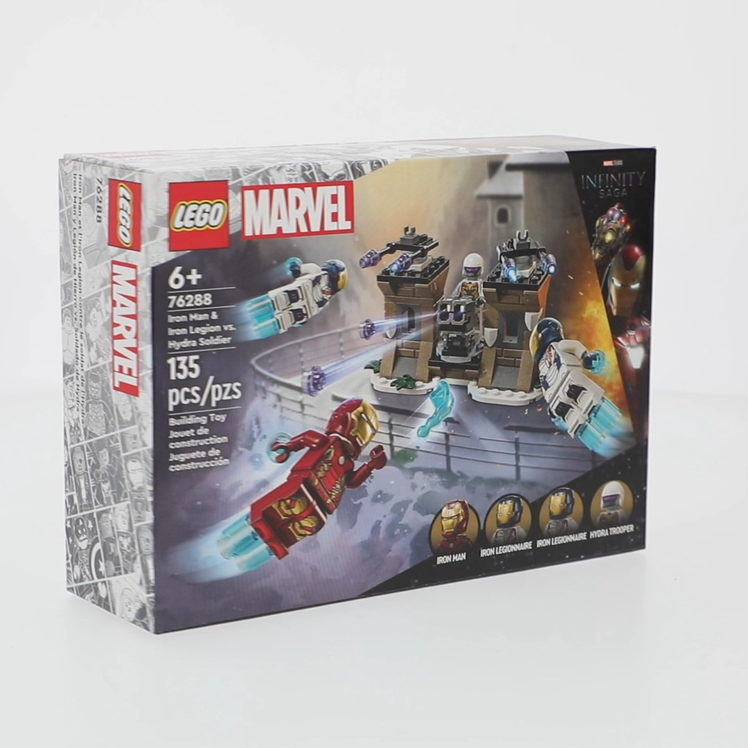 LEGO, Marvel Iron Man & Iron Legion vs. Hydra Soldier Set, 76288