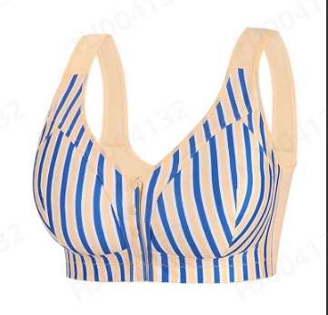 thumbnail video image 2 of ZJXFGS Clearance Supportive Sports Bras For Women Running Bras For Women High Impact Front Close Bras For Women Lightly Lined No Underwire Full Coverage Bra Plus Size Sports Bras Beige 36A, 2 of 9